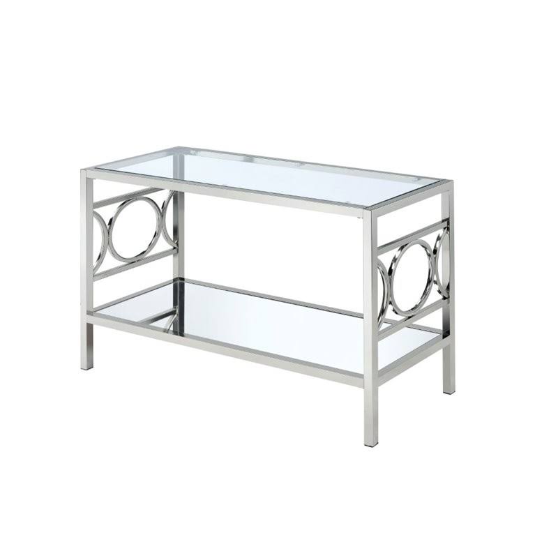 Contemporary Metal Console Table R840417