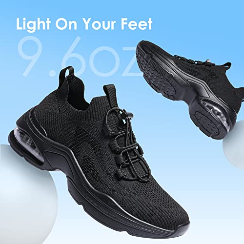 Slip-on Air Cushion Slip Resistant Walking Sneakers J8394
