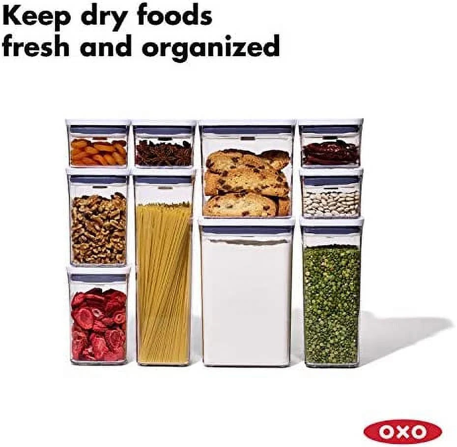 10-Piece White POP Container Set C171