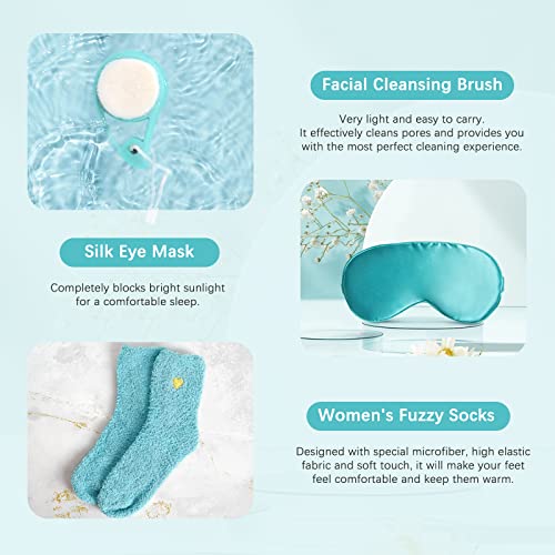 Bluish-Green Spa Gift Basket Set D8740