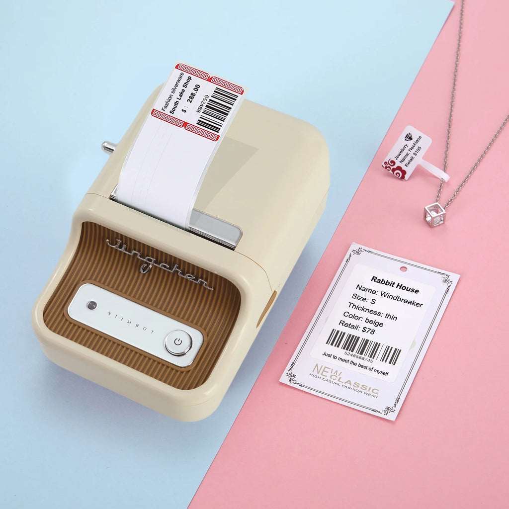 Wireless BT Thermal Label Printer H752