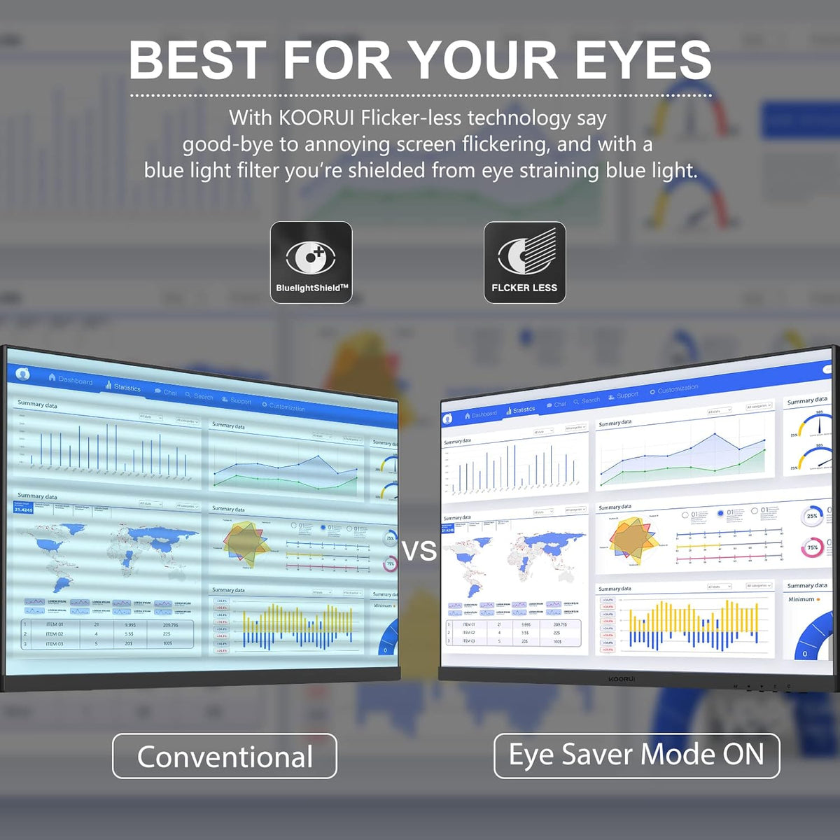 24 Inch FHD 1080p IPS 75Hz Computer Monitor A64082