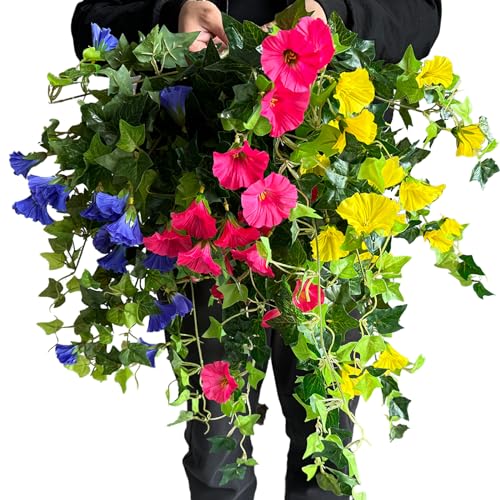 26in Artificial Morning Glories M20720