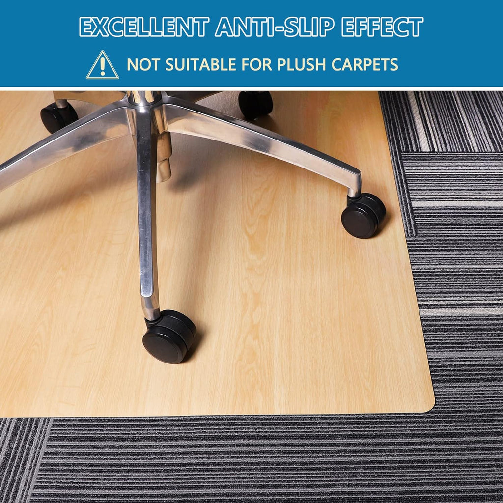 63 x 51 Rectangular Chair Mat for Hard Floors P72557