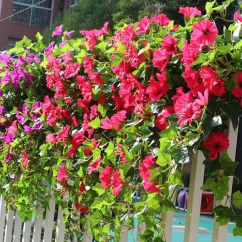 26in Artificial Morning Glories M20720