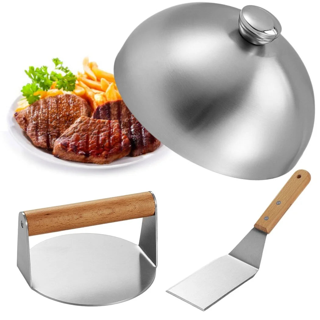 Stainless Steel Griddle Accessories Set V1652