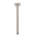 Black Nickel 18x22 Ceiling Shower Arm with Square Base P7374