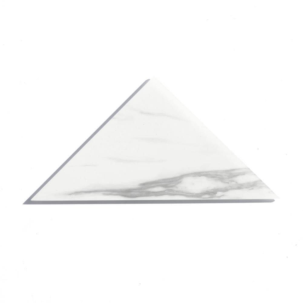 72-Pack Carrara White Matte 7-in x 7-in Matte Glass Wall Tile G7274
