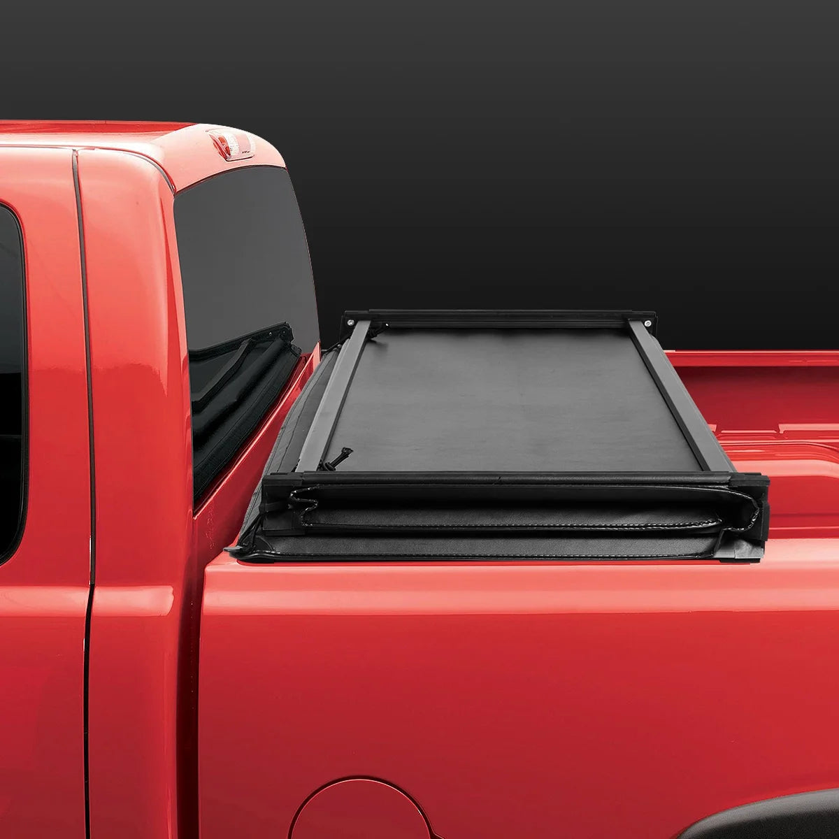 Adjustable Tri-Fold Soft Top Tonneau Cover Z789