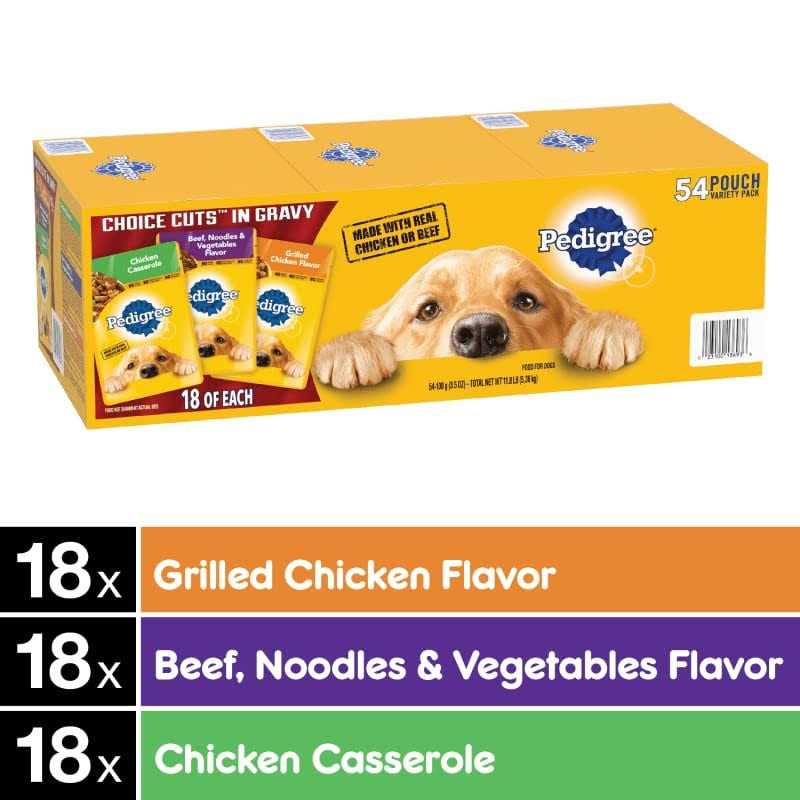 Wet Dog Food Variety Pack H4518
