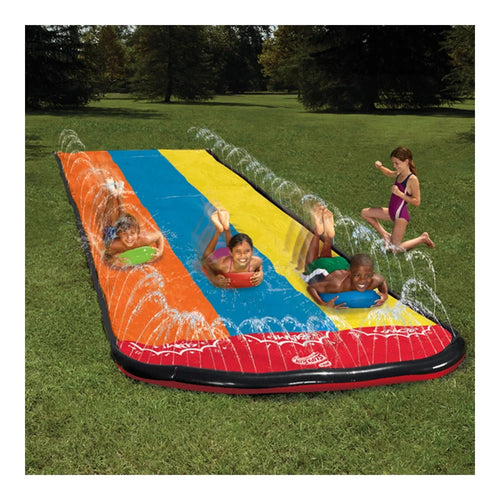 16 ft Long Water Slide with 3 Boogie Boards R2021
