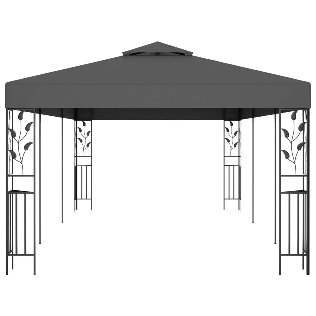 Blue Steel Frame Party Tent Gazebo Canopy Shelter L6555