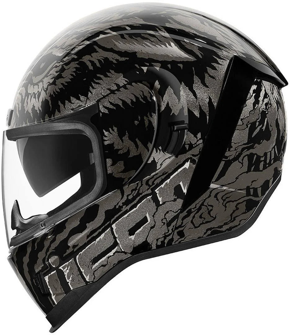 Black SM Icon Airform Lycan Helmet J115656