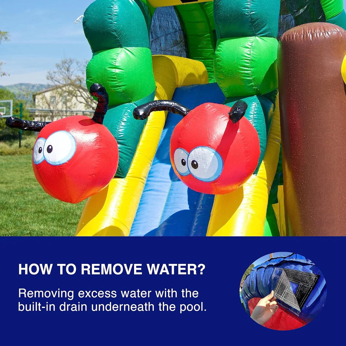 Water Slide Bounce House with Blower R20156