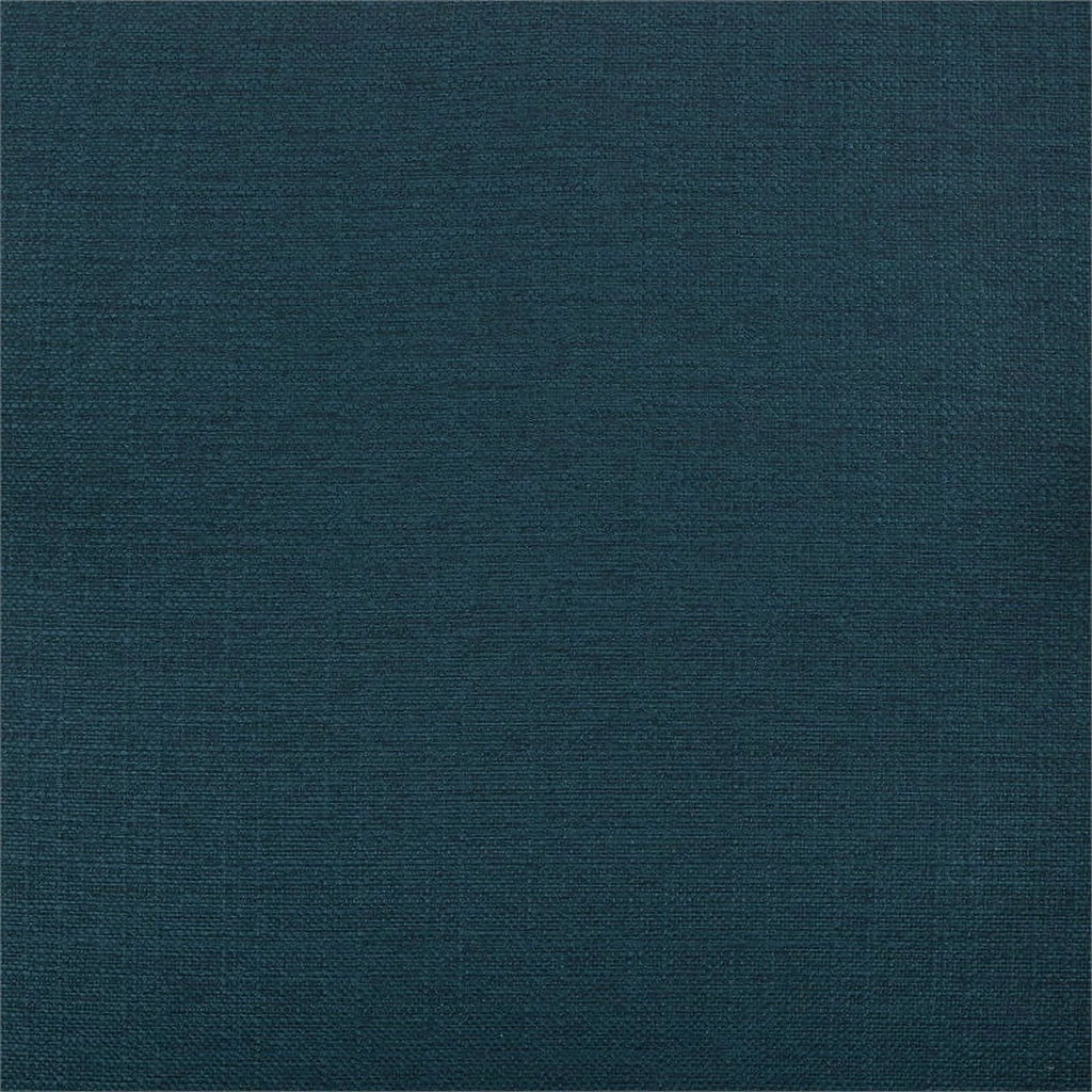 Square Storage Ottoman in Azure Blue Fabric J394