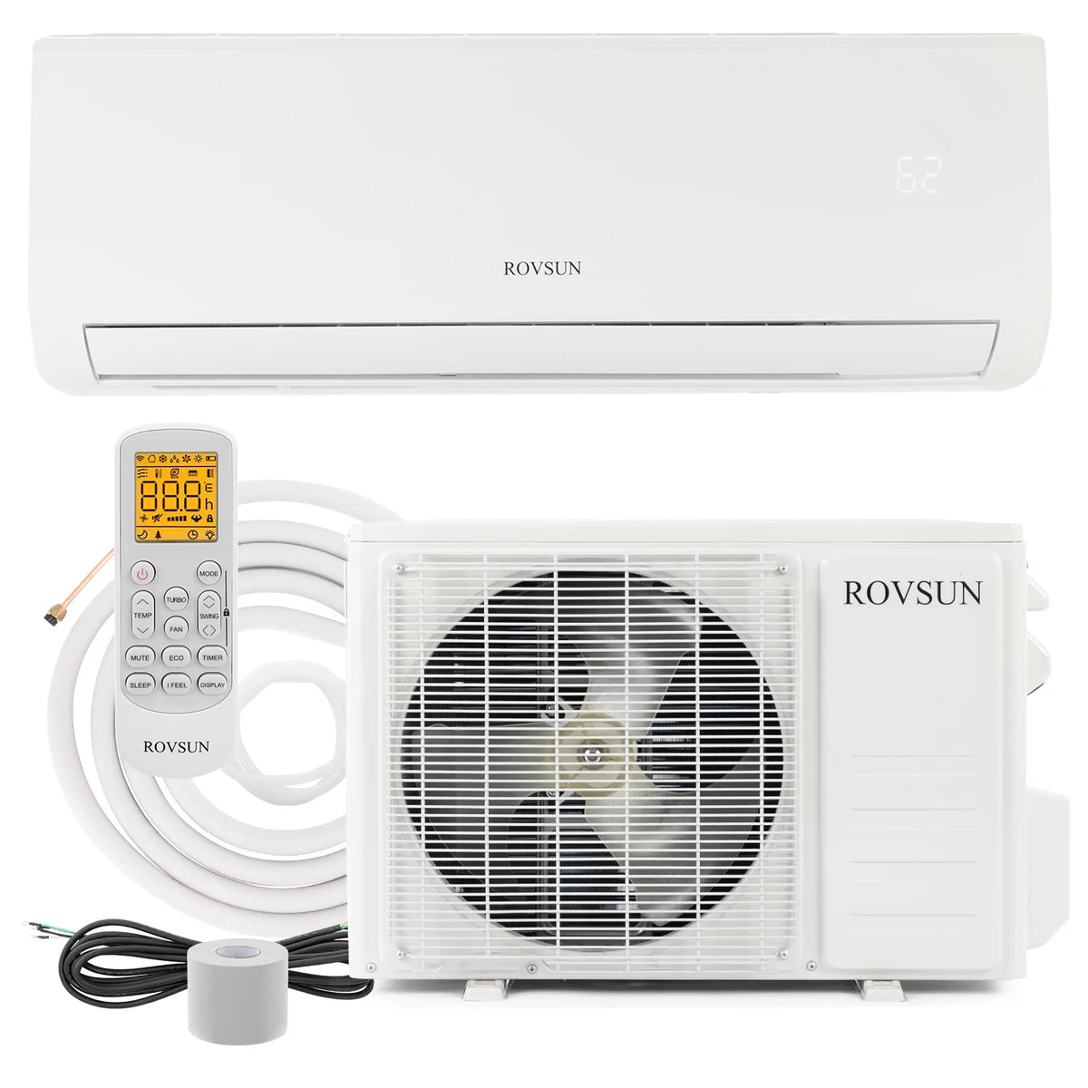 9,000 BTU Mini Split AC/Heating System with Inverter W294776
