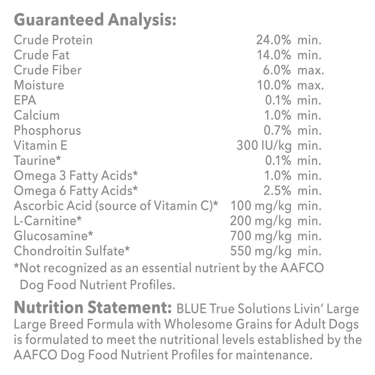 Natural Large Breed Adult Dry Dog Food N367556