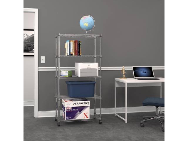 Adjustable Wire Shelving Unit 30 x 60, Chrome F7971