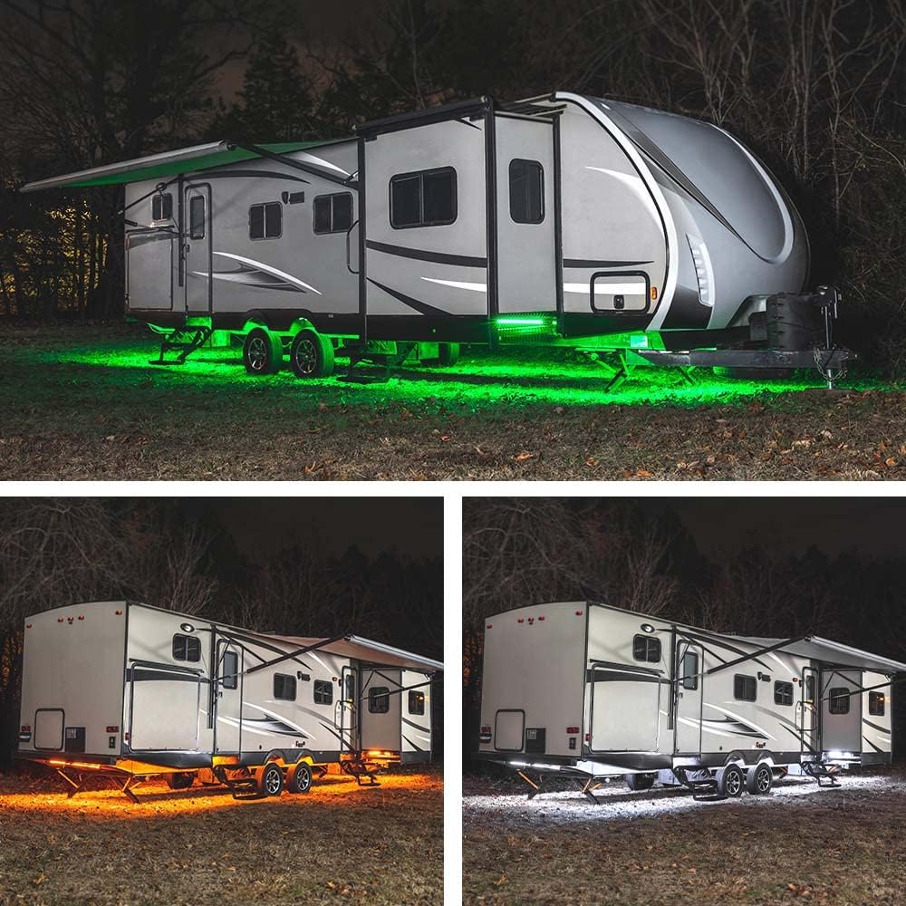 18pc LED Underglow Accent Lighting Kit L663