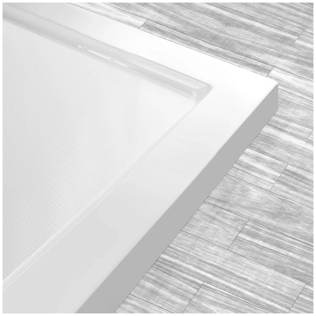 60 x 36 Left Double Threshold Shower Pan Base Wall Corner Left Drain R988134