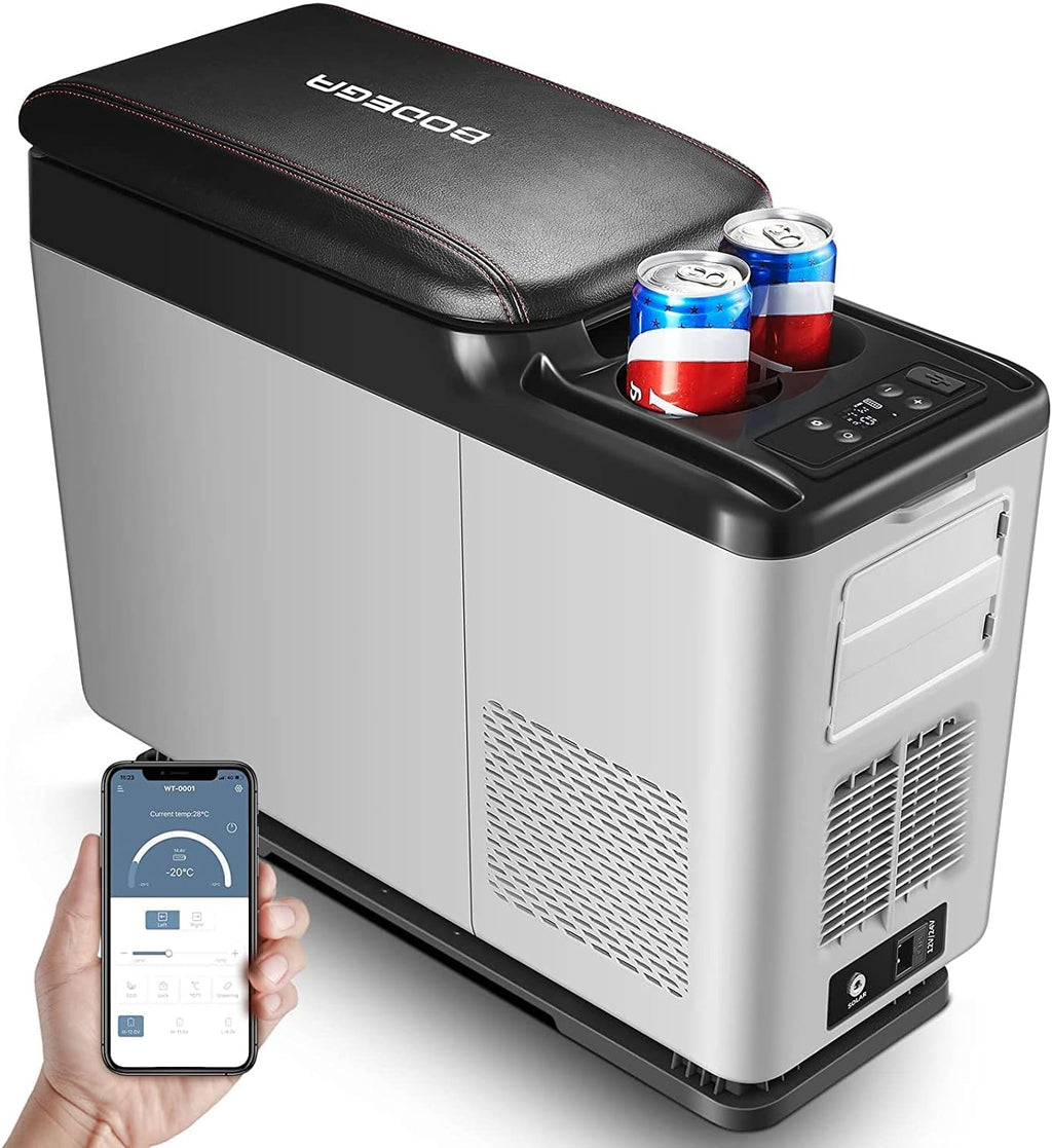 12 Volt Portable Car Refrigerator Freezer, 16 Quart D4558