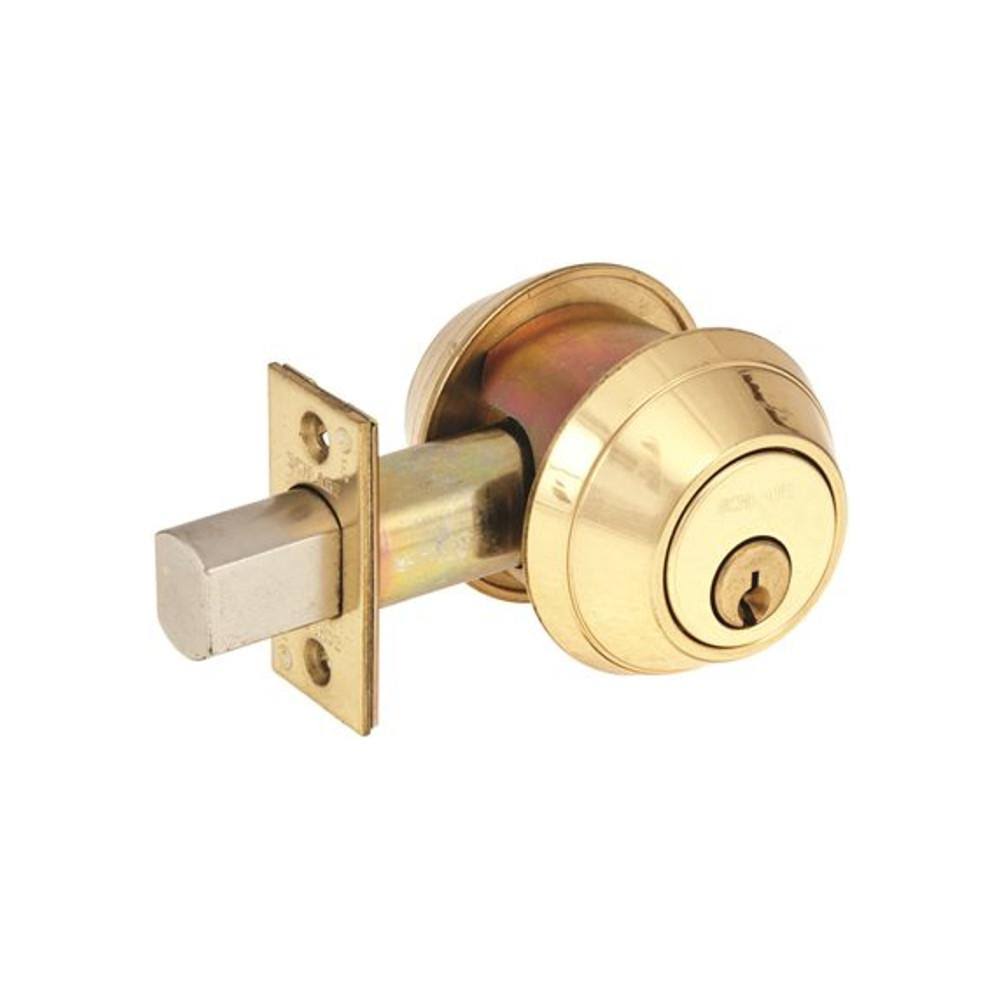 Brass Single Cylinder Deadbolt Z177449