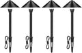 4000K Natural White 4-Pack Low Voltage Aluminum Pathway Lights F18221
