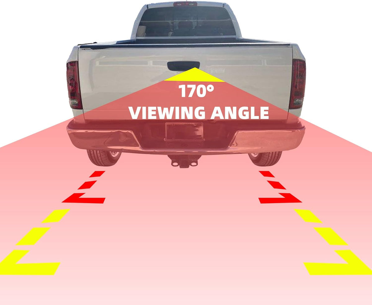 Tailgate Handle with Backup Rear View Camera for Dodge Ram 1500 2500 3500 U271
