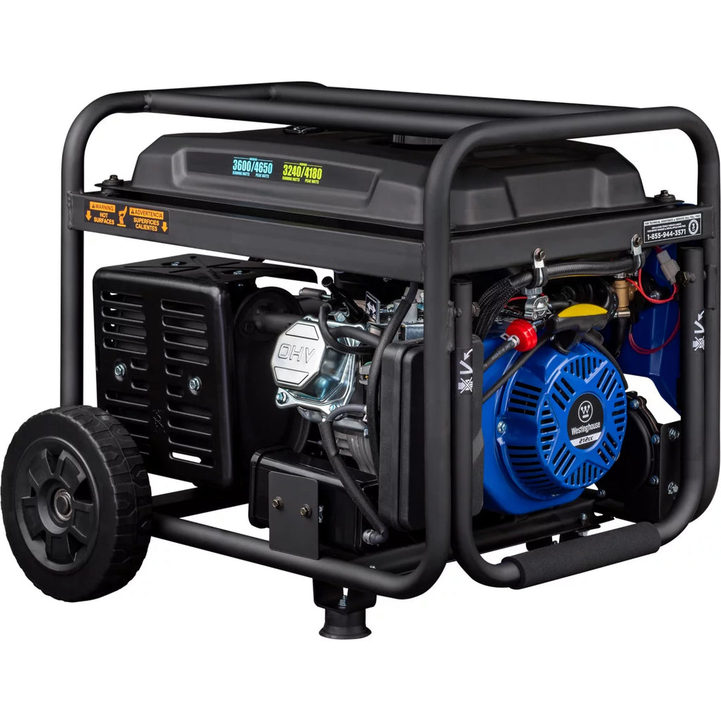 4650 Peak Watt Dual Fuel Portable Generator R612627