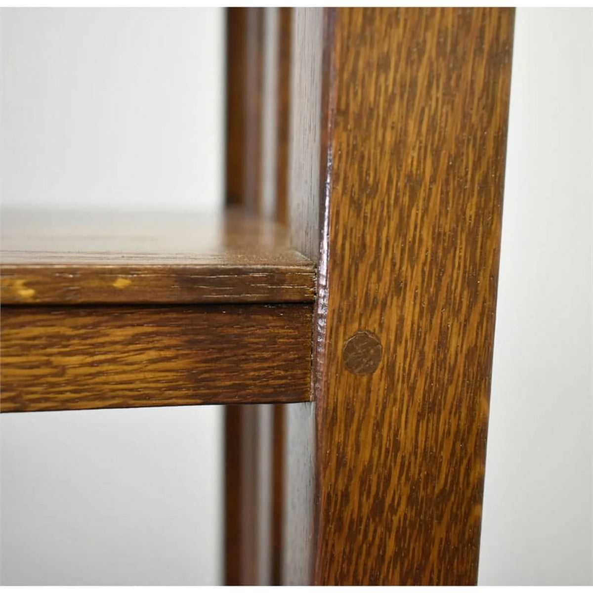 Wood Bookcase in Walnut Finish Q85114