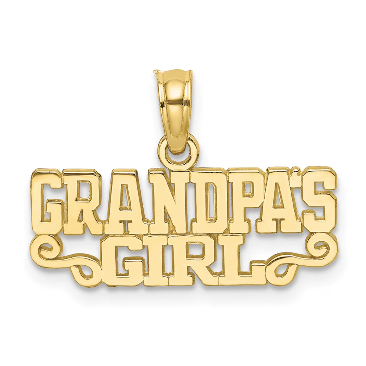 10K Yellow Gold Charm B6412