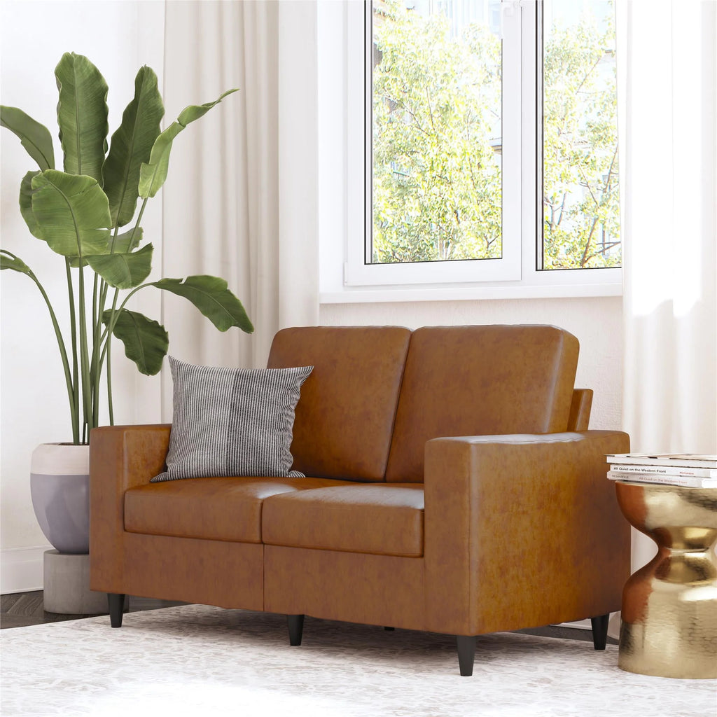 Gray Linen 2 Seater Sofa Q915386