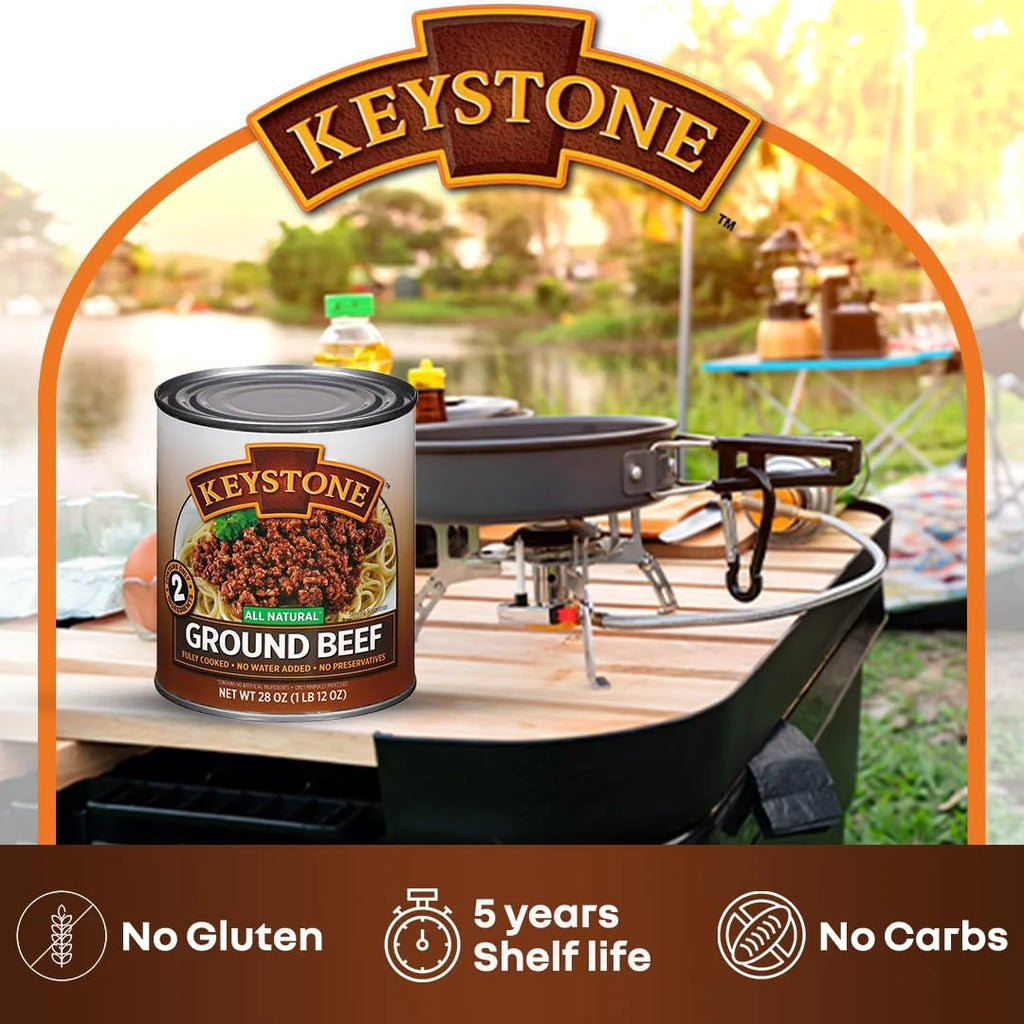 All Natural Ground 28 Ounce Canned Meat Family Pack Of 3 B335