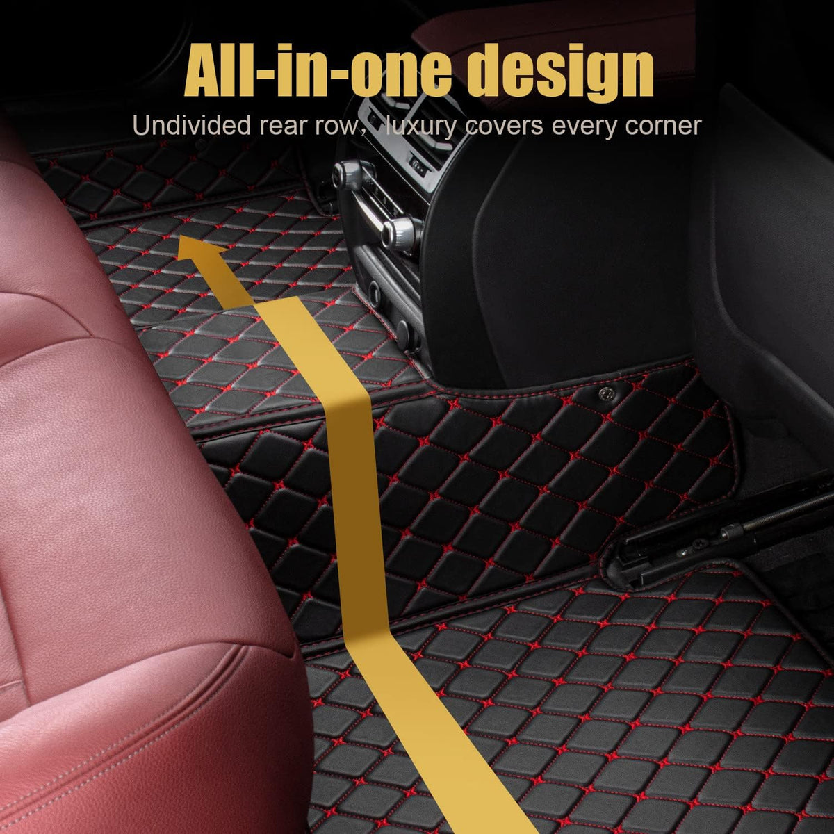 Leather Custom Floor Mats for Toyota Camry W376