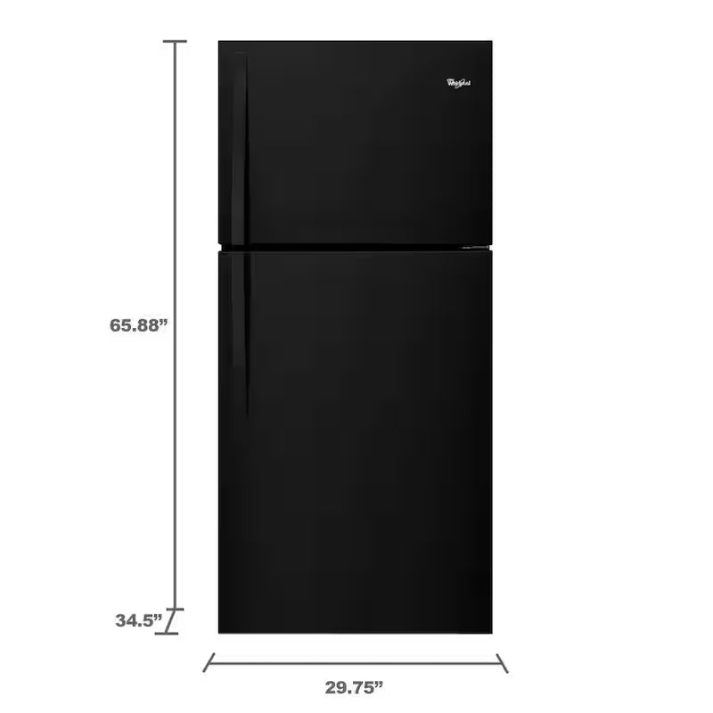 Black 19.2 cu. ft. Top Freezer Refrigerator A5207