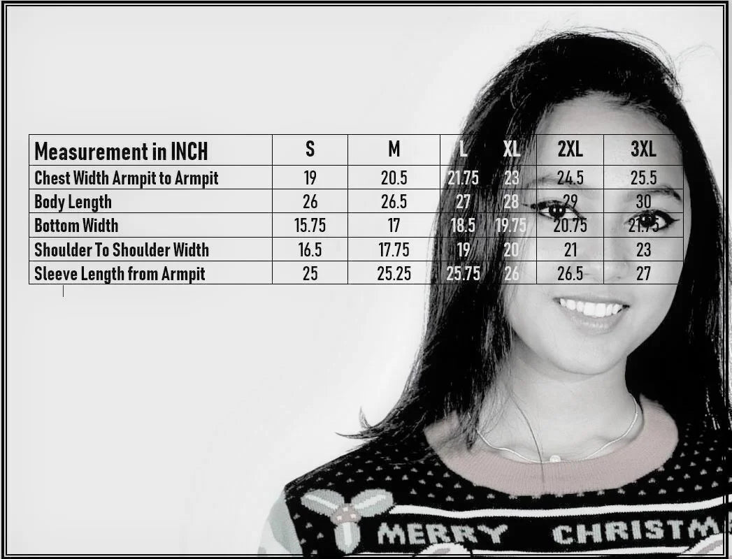 Black Ugly Christmas Sweater X734