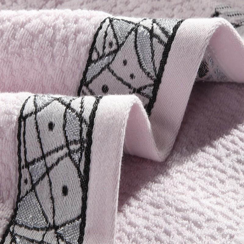 Cotton 3-Piece Bath Towels Set U488385