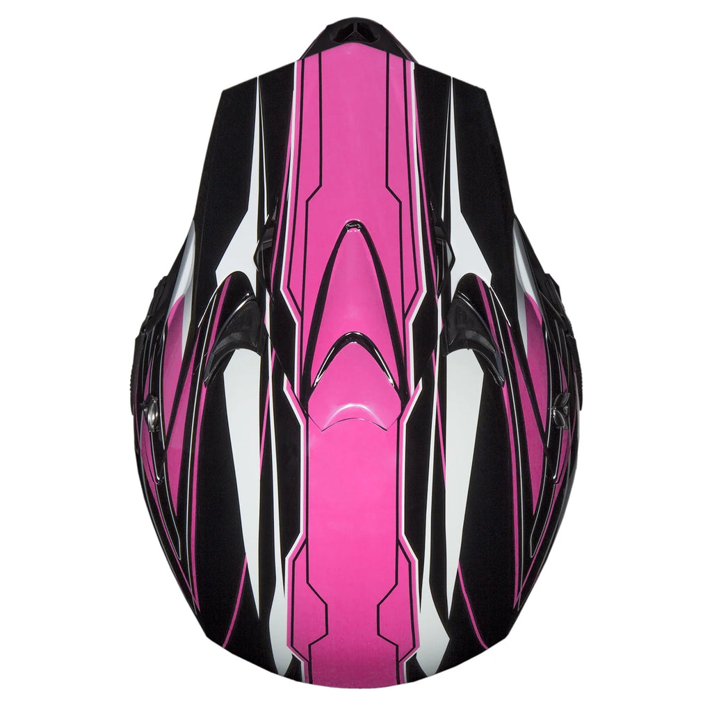 Pink Open Face Helmet Z21824