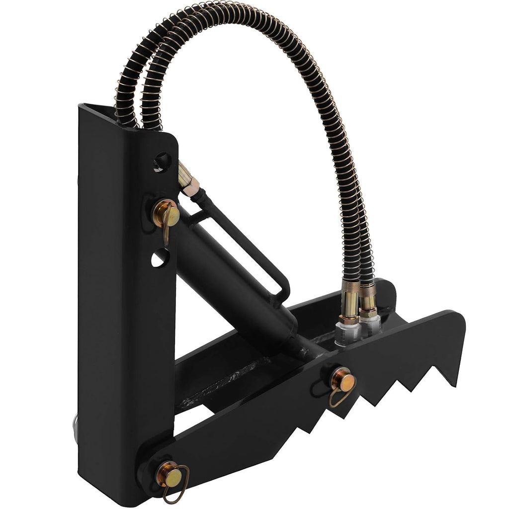 18 Hydraulic Backhoe Thumb, Black Steel Weld On Thumb with Hydraulic Cylinder U515