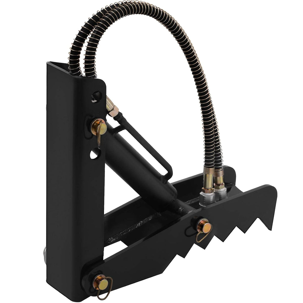 18 Hydraulic Backhoe Thumb, Black Steel Weld On Thumb with Hydraulic Cylinder U515