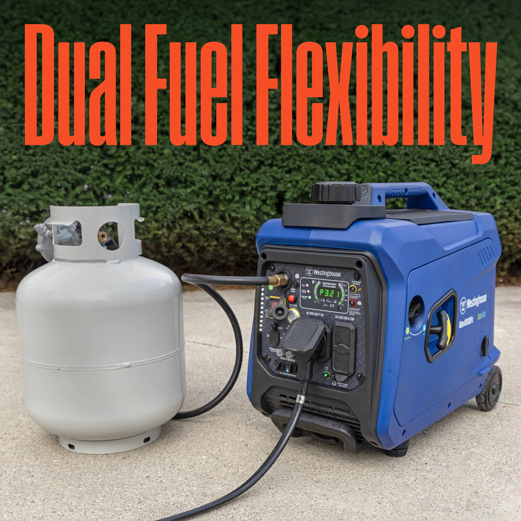 4000 Peak Watt Dual Fuel Portable Inverter Generator A750