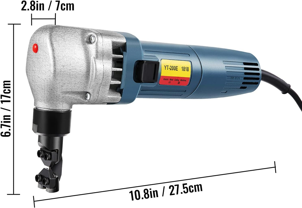 380W Electric Metal Nibbler Cutter with Storage Case K70146