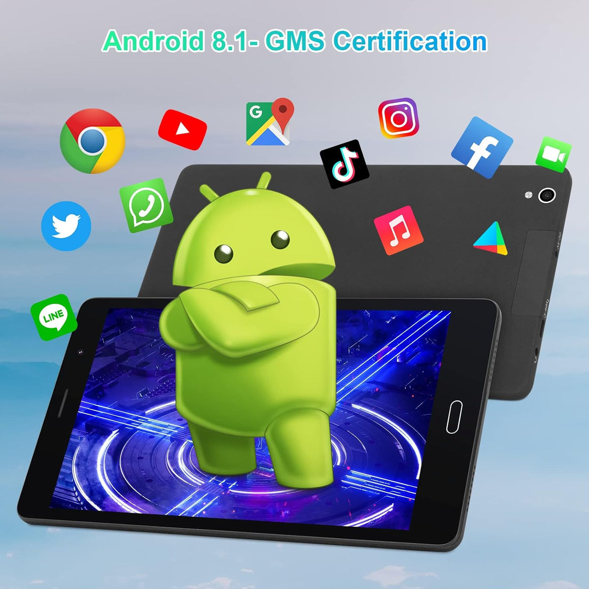 8 Inch IPS HD Display Android Tablet P86785