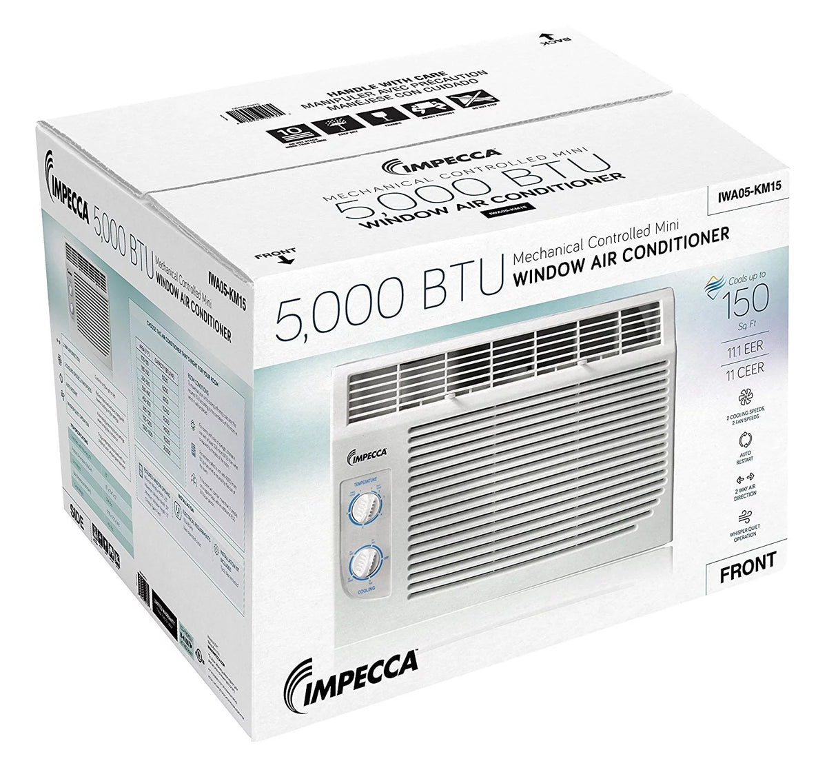 5,000 BTU Mini Window Air Conditioner H705