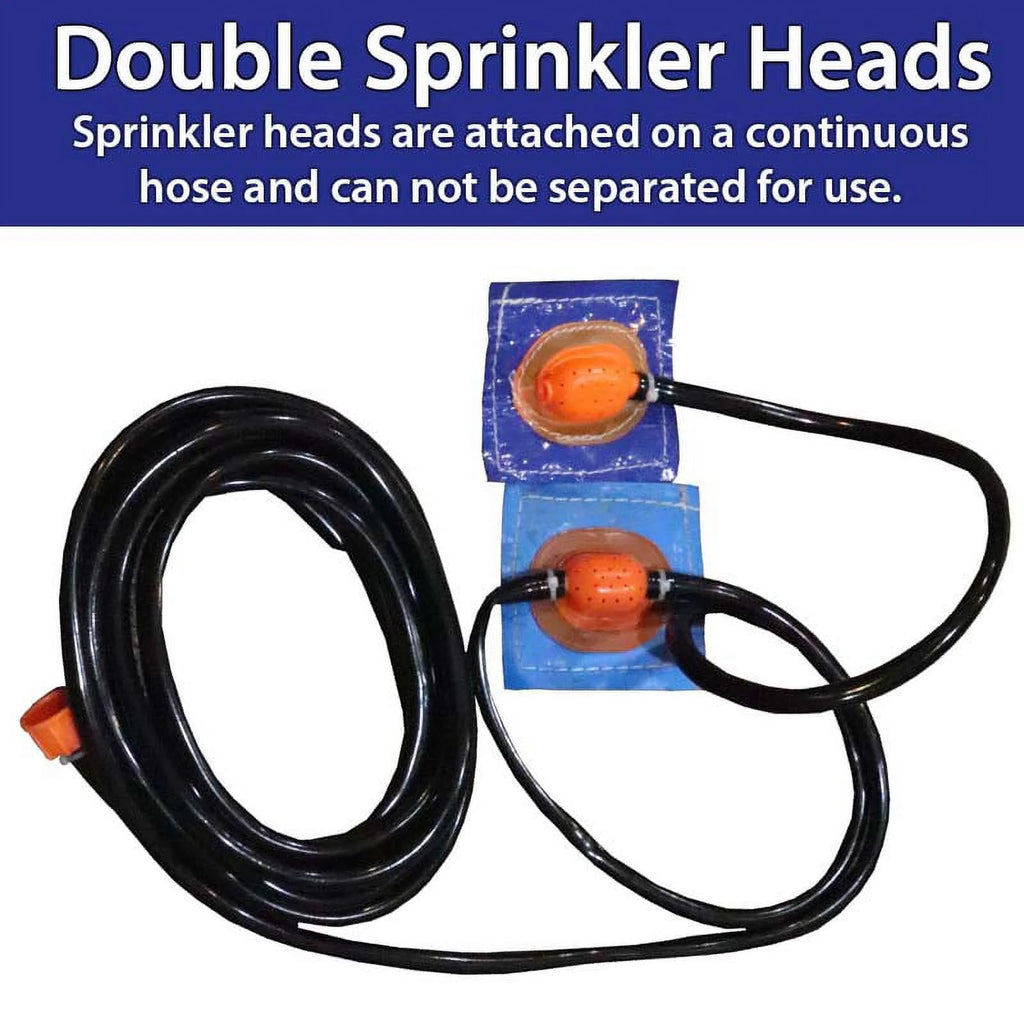 20' Double Sprinkler Hose for Dual Lane Water Slides U56142