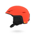 Matte Vermillion Black Snow Helmet E9654