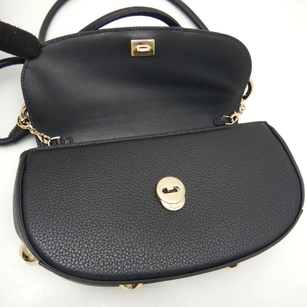 Pre-Owned Calf Handbag L6848