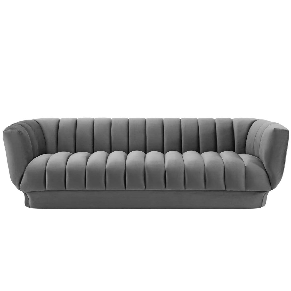 Grey Velvet Sofa G67314