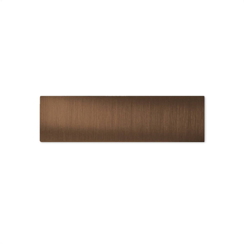 Stainless Steel Bronze-Finish Nameplate for Video Door Station M87049