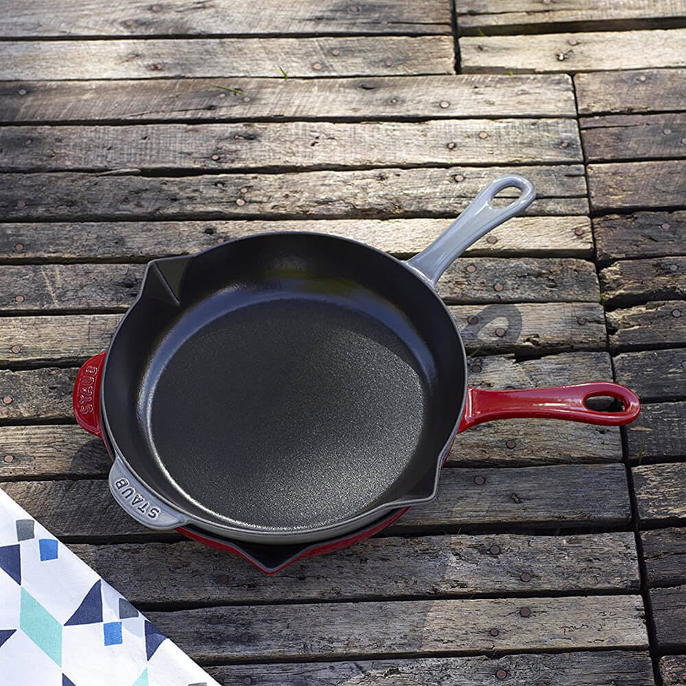 Cast Iron Fry Pan 10 inch Cherry X51017